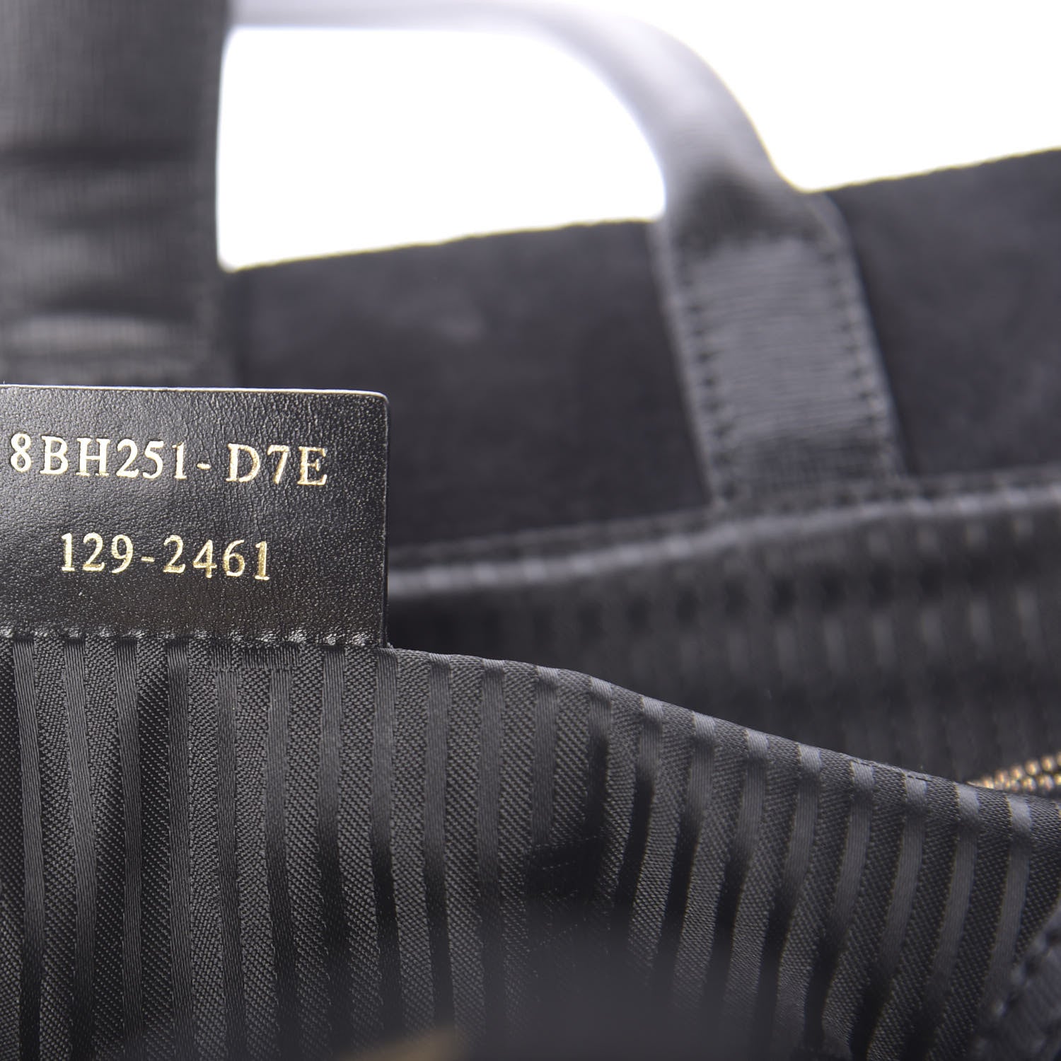 Fendi Vitello Elite Large 2Jours Tote Black 9 of 10