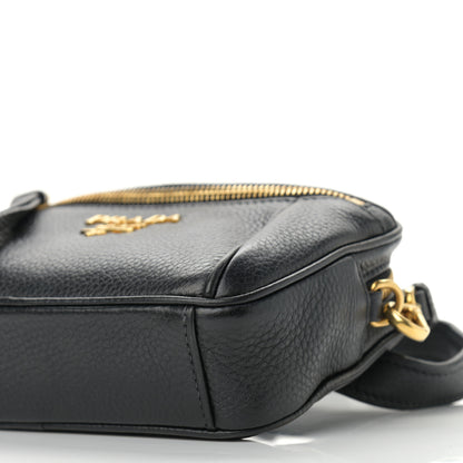 Prada Vitello Daino Belt Bag Black 9 of 9