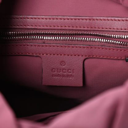 Gucci GG Supreme Monogram Blooms Small Single Buckle Backpack Beige Multicolor Dry Rose 6 of 9