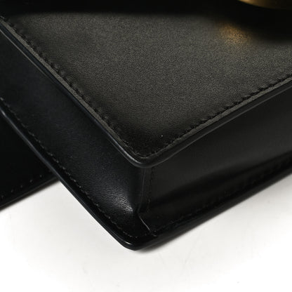 Fendi Vitello Liberty F is Fendi Bi-Color FF 1974 Embossed Envelope Belt Bag Maya Black 11 of 12
