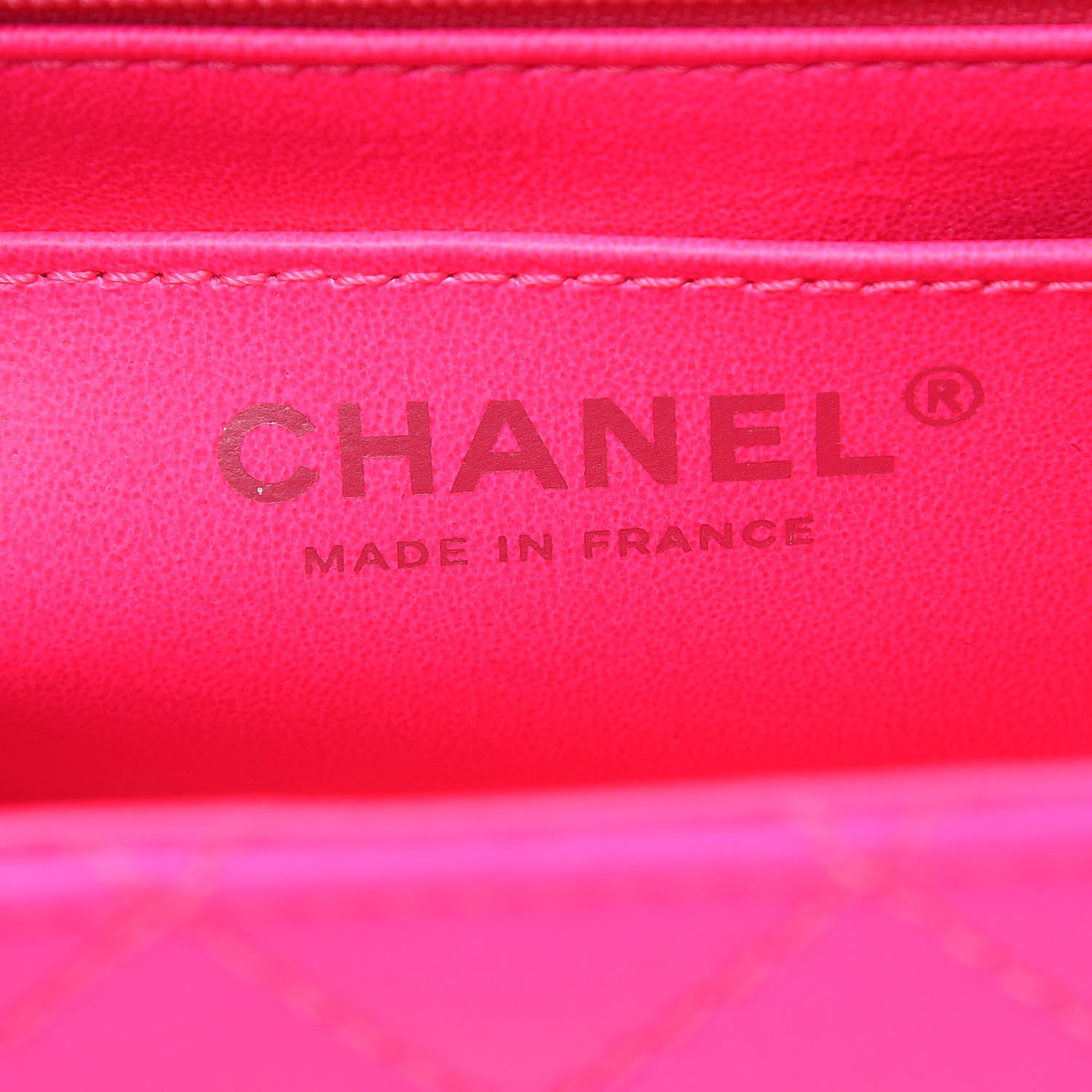Chanel Goatskin Quilted 2.55 Reissue Mini Flap Fluorescent Pink 6 of 9