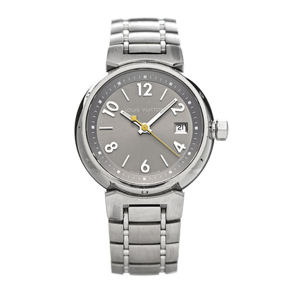 Louis Vuitton Stainless Steel 28mm Tambour Quartz Watch 1 of 7