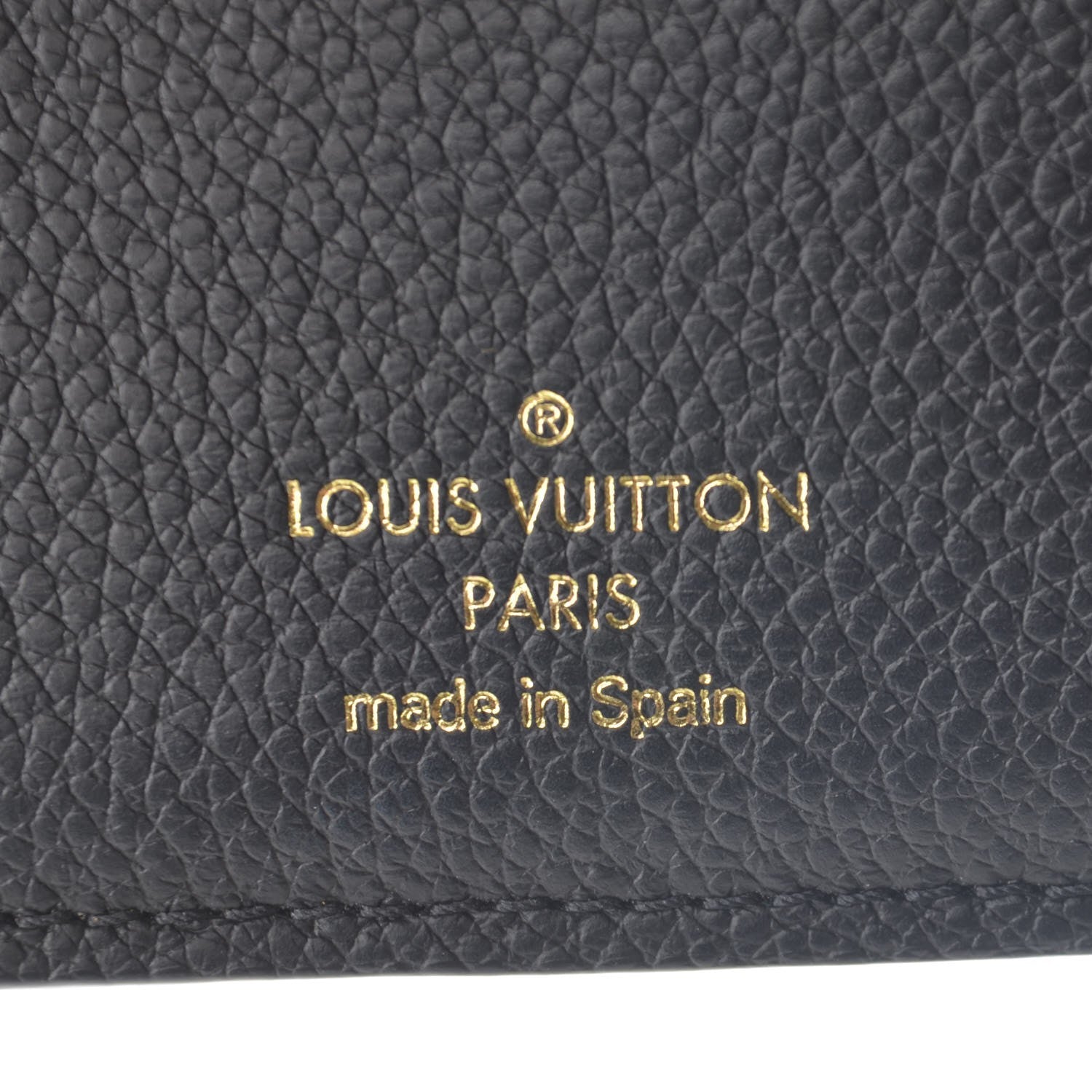 Louis Vuitton Empreinte Ariane Wallet Black 7 of 8