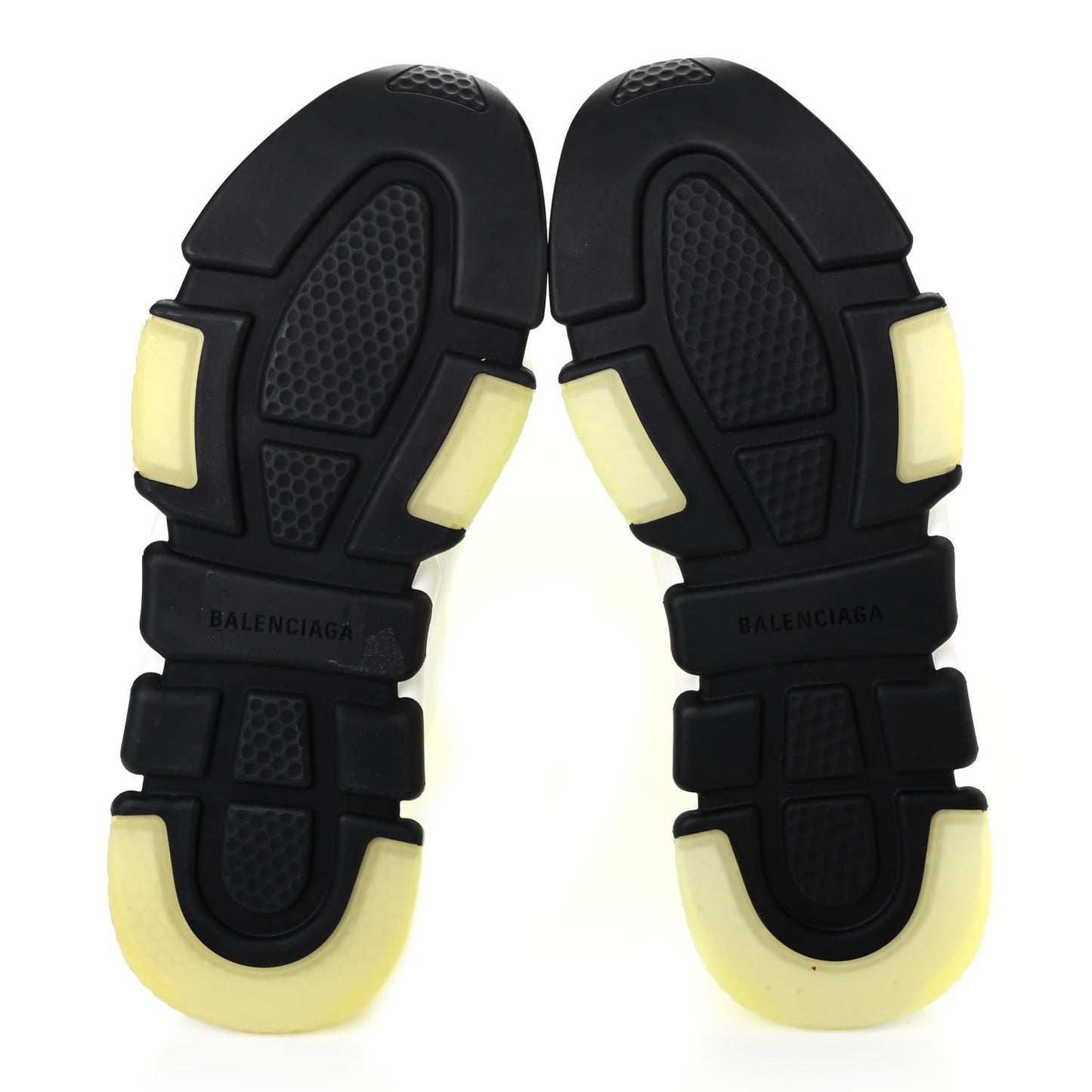 Neoprene Knit Mens Speed Sneakers 44 Yellow Fluo