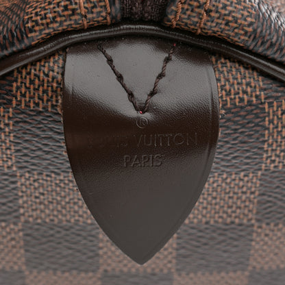 Louis Vuitton Damier Ebene Speedy 30 6 of 10
