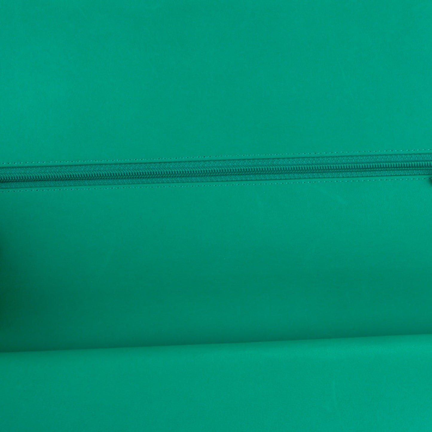 Lambskin Quilted Jumbo Double Flap Green