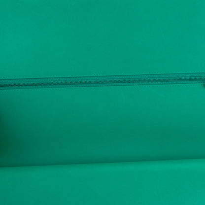 Chanel Lambskin Quilted Jumbo Double Flap Green 14 of 15