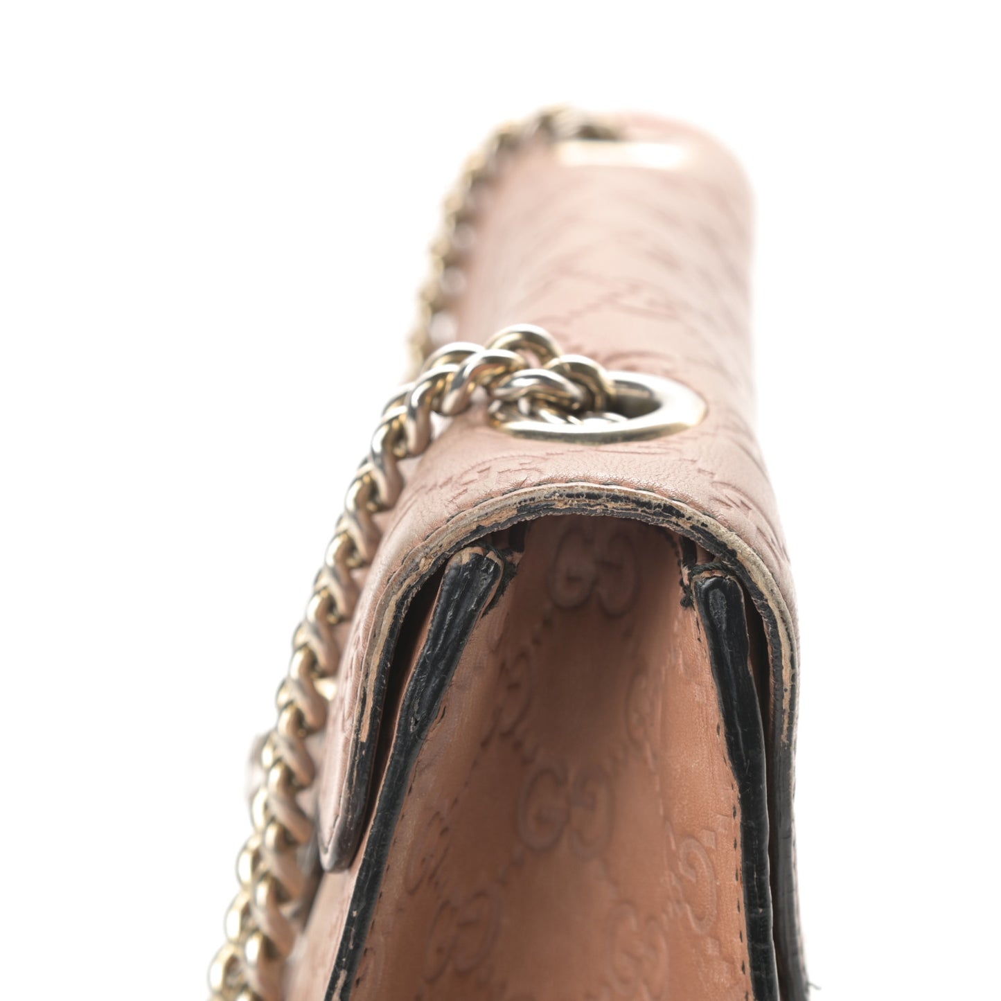 Guccissima Medium Emily Chain Shoulder Bag Camelia