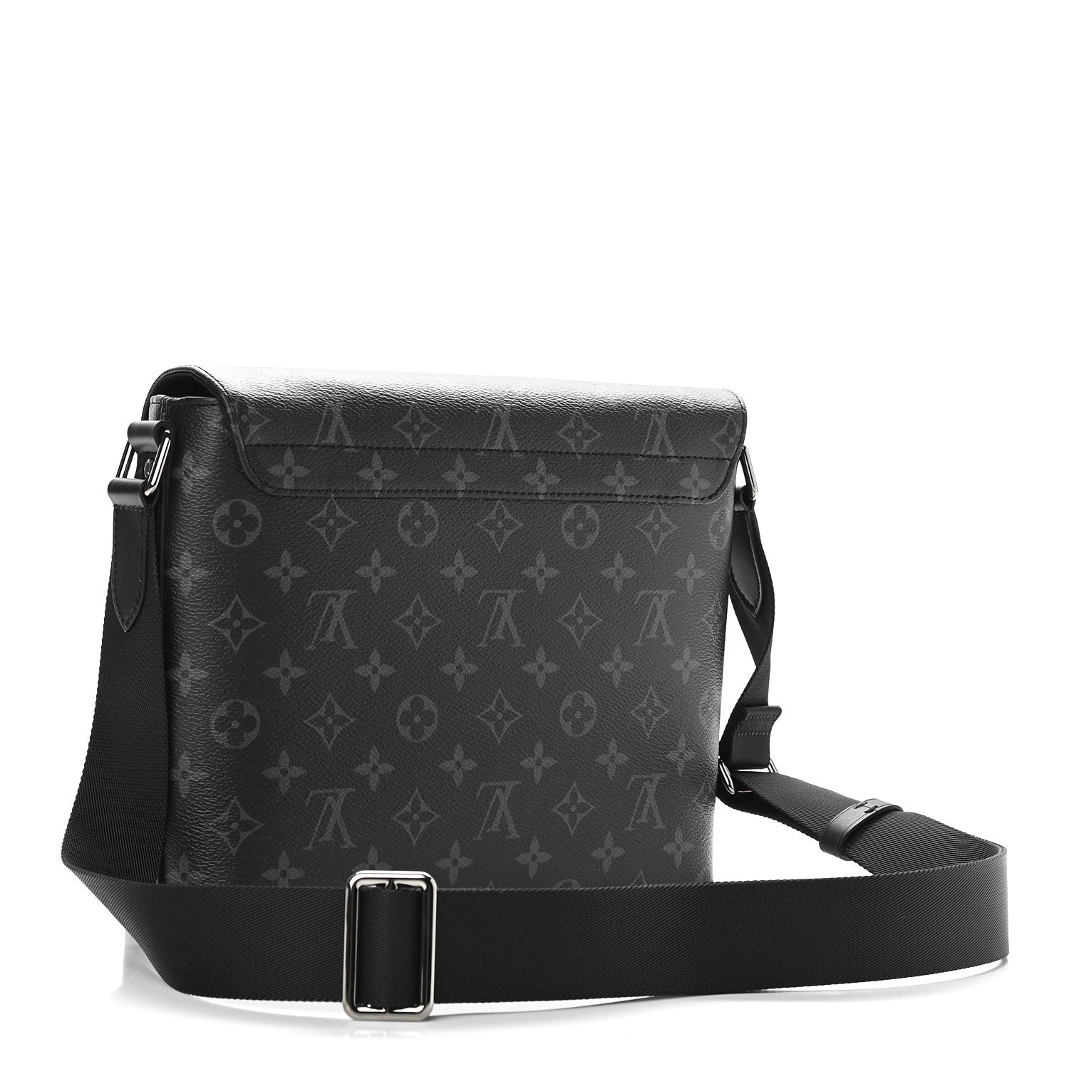 Louis Vuitton Monogram Eclipse District PM Black 3 of 8
