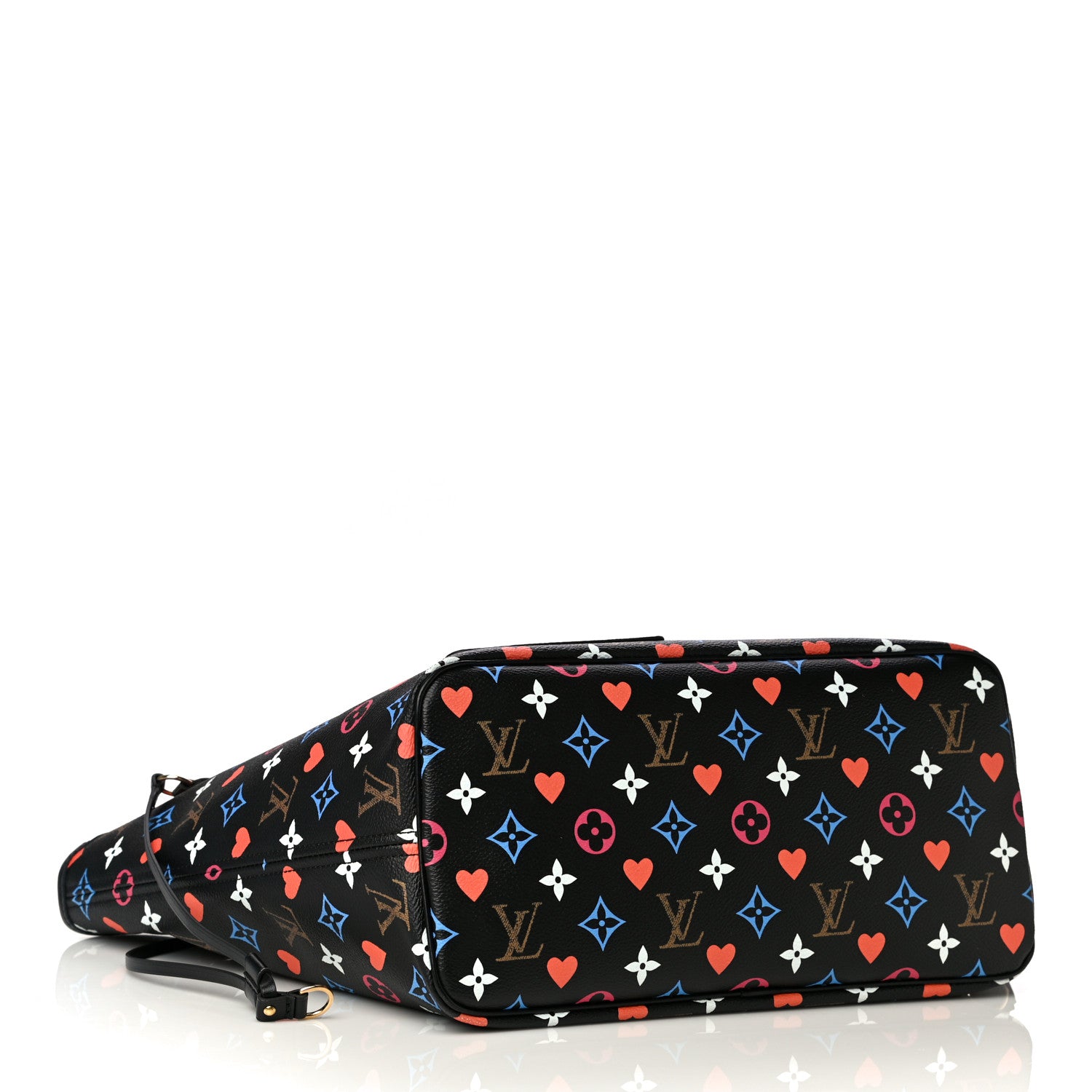Louis Vuitton Game On Neverfull MM Black 5 of 13