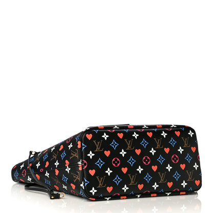Louis Vuitton Game On Neverfull MM Black 5 of 13