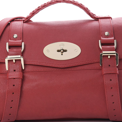 Mulberry Glossy Goatskin Medium Alexa Poppy Red 8 of 10