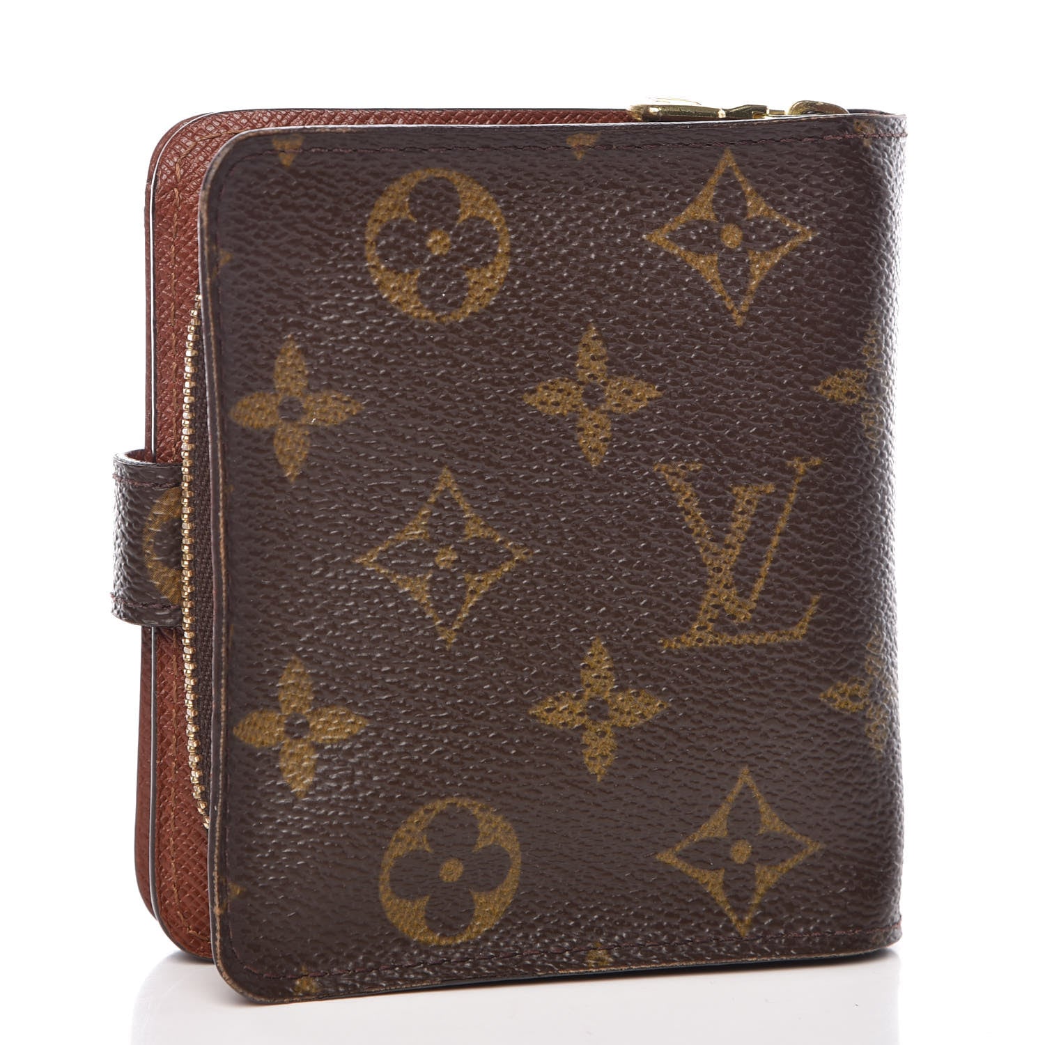 Louis Vuitton Monogram Compact Zippe Zipped Wallet 3 of 14