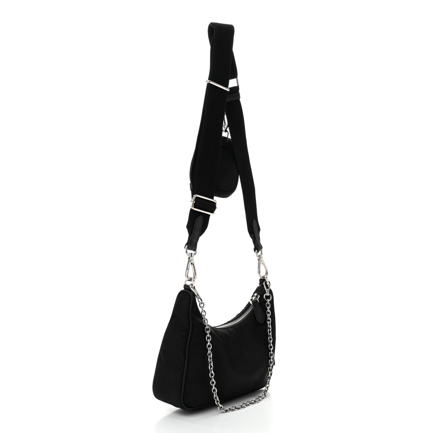 Nylon Re-Edition 2005 Shoulder Bag Black