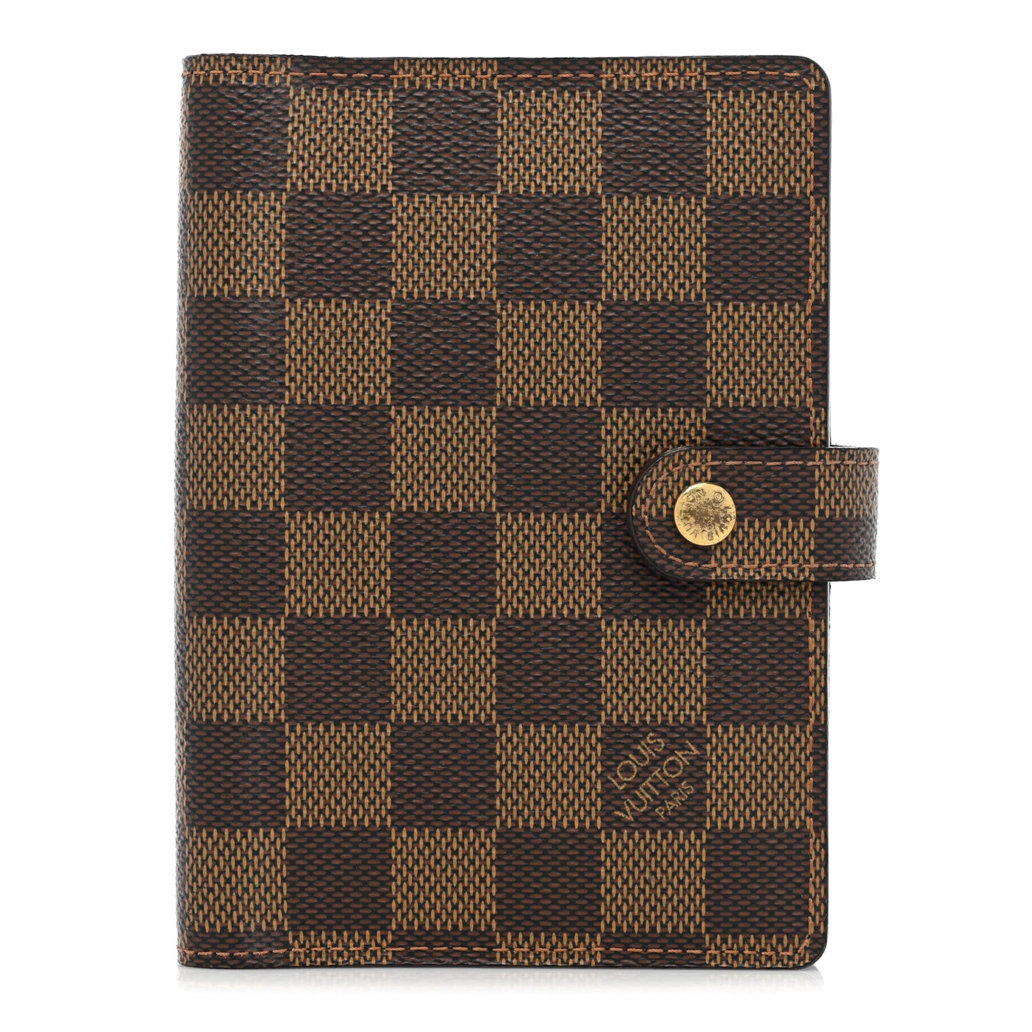 Damier Ebene Small Ring Agenda Cover