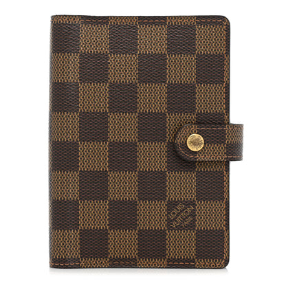 Louis Vuitton Damier Ebene Small Ring Agenda Cover 1 of 9