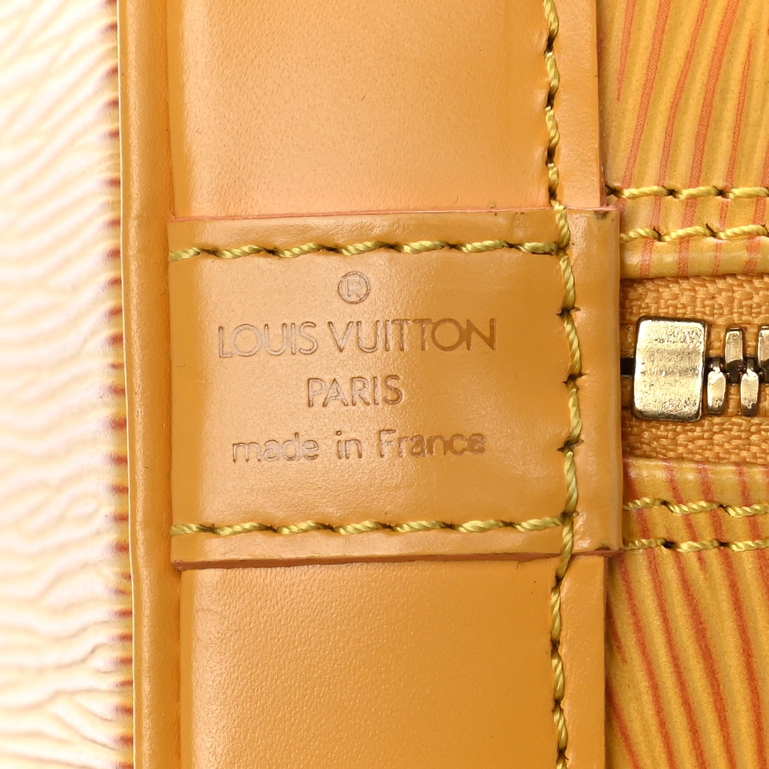 Louis Vuitton Epi Alma PM Tassil 5 of 17
