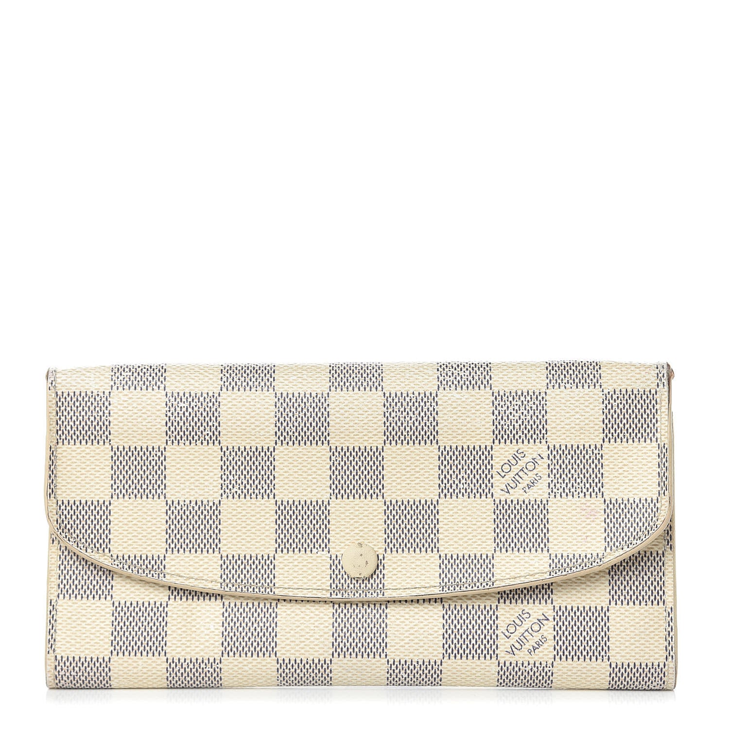 Louis Vuitton Damier Azur Emilie Wallet 1 of 13