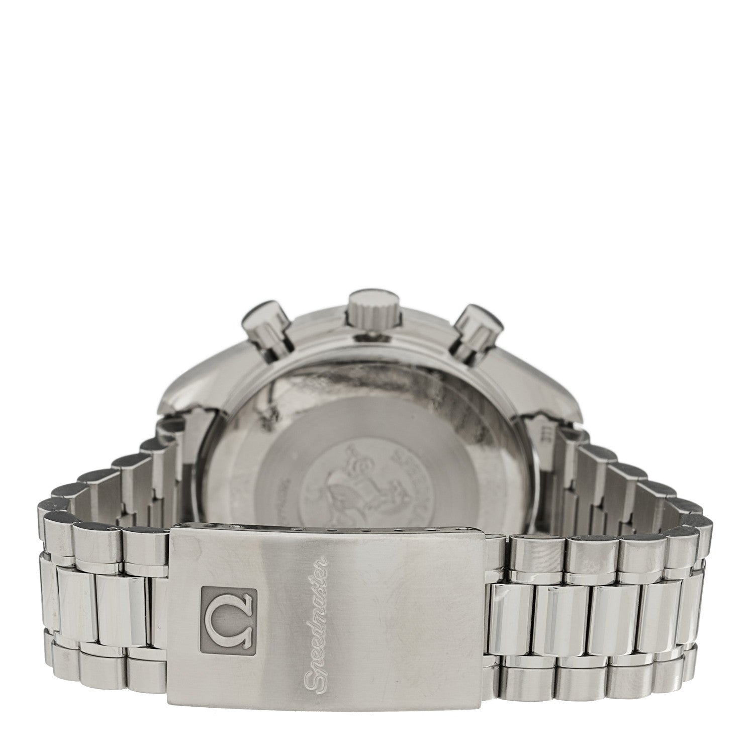 Omega Stainless Steel Mother of Pearl 39mm Speedmaster Chronograph Automatic Watch 3502.71 3 of 7
