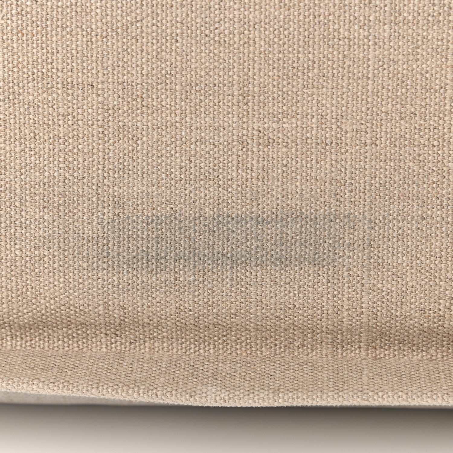 Saint Laurent Linen Calfskin Rive Gauche Tote Optic White 9 of 11