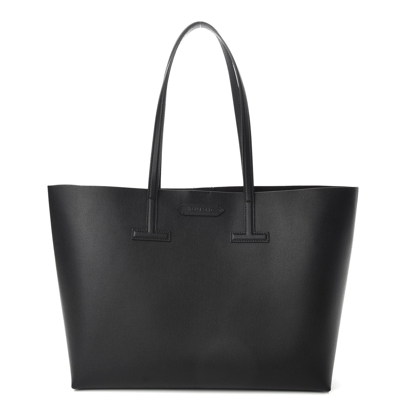 Saffiano Small T Tote Black