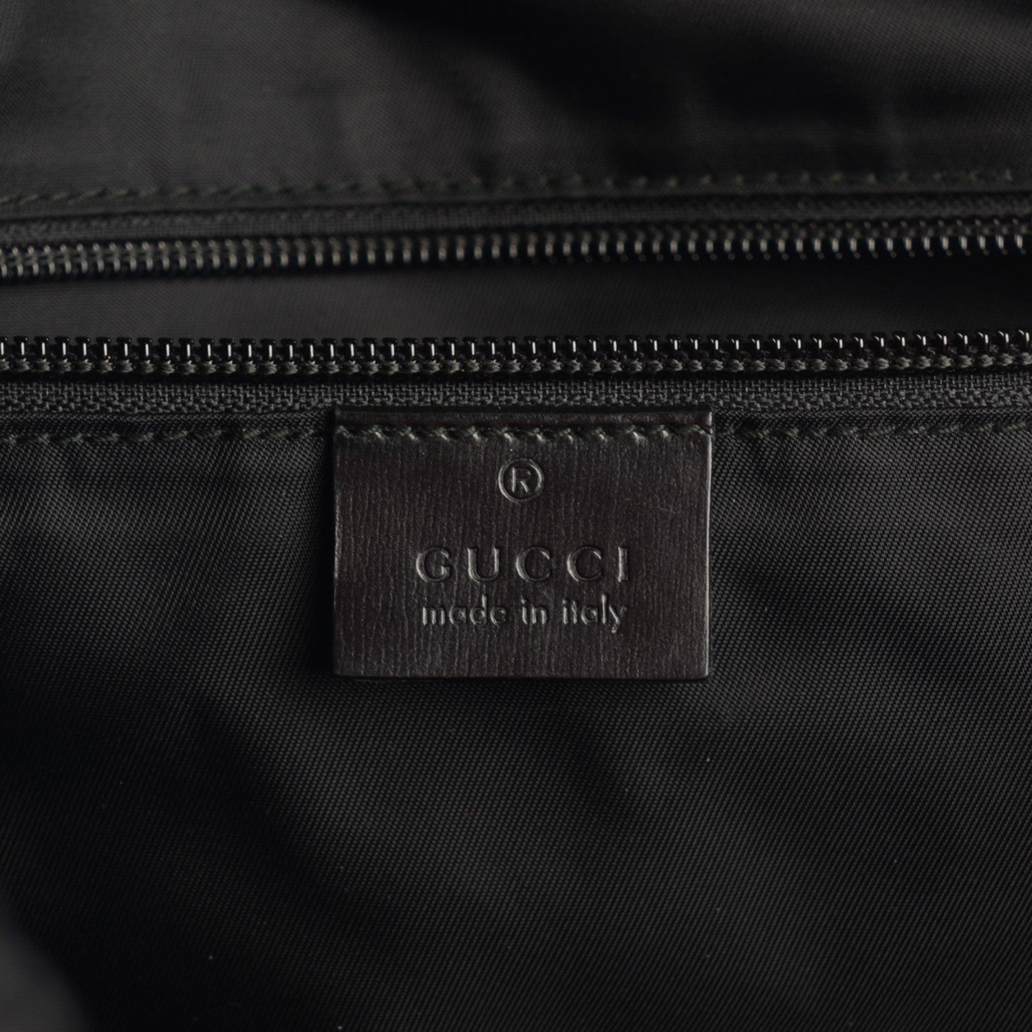 Gucci Imprime Monogram Interlocking G Double Buckle Backpack Black 6 of 7