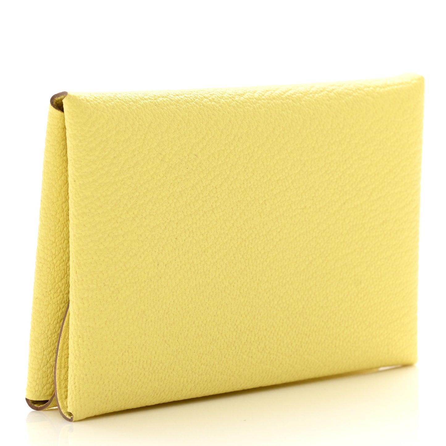 Chevre Mysore Calvi Duo Card Case Limoncello