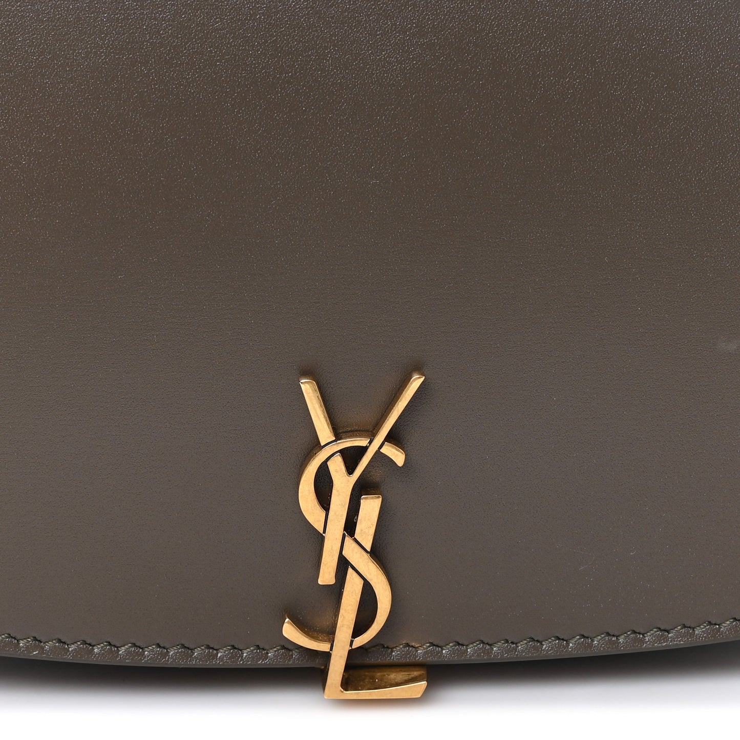 Box Calfskin Mini Voltaire Shoulder Bag  Deep Musk