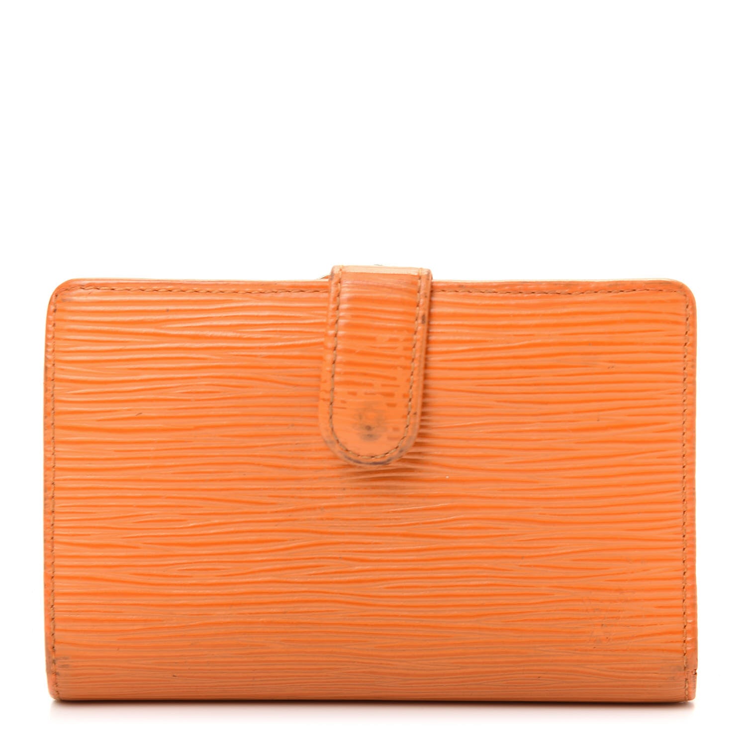 Louis Vuitton Epi French Purse Wallet Mandarin 1 of 14