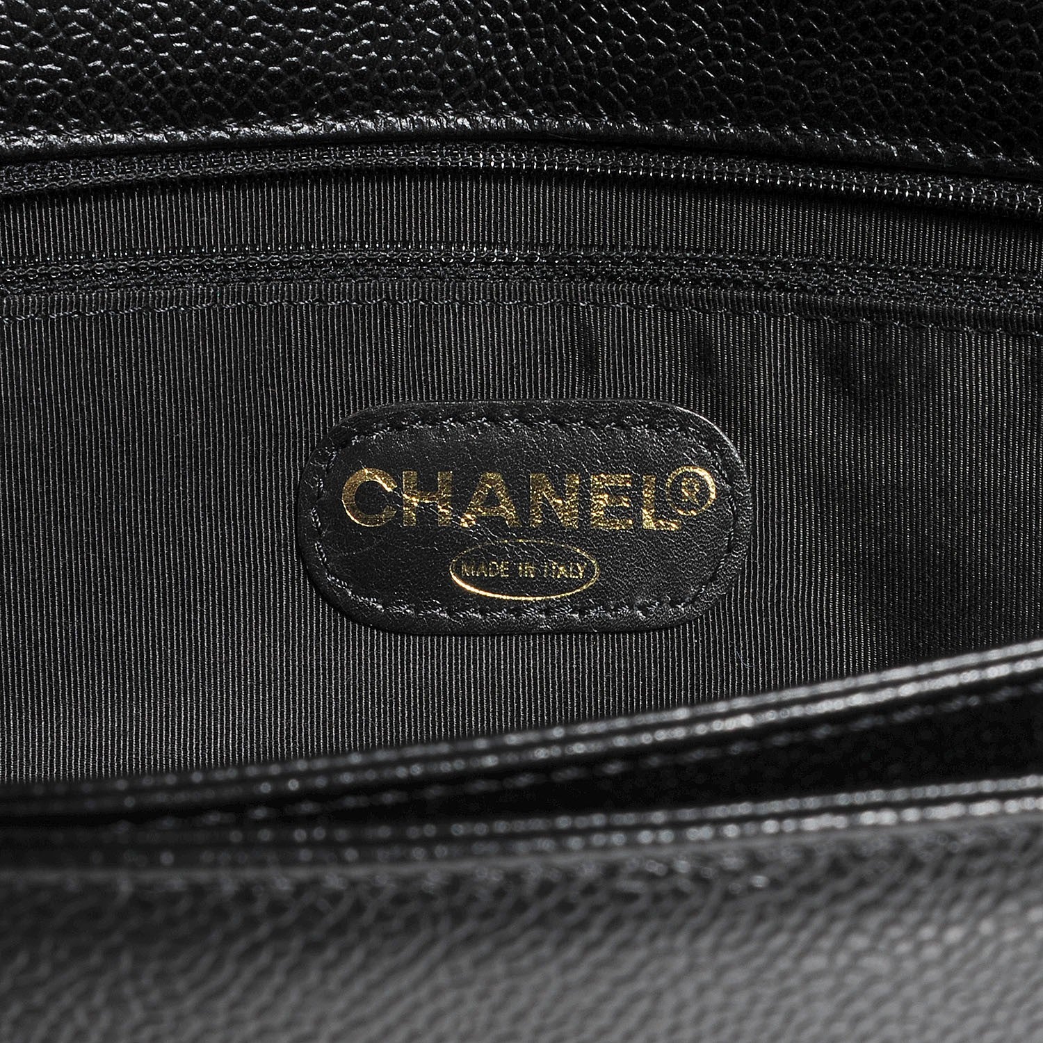 Chanel Caviar Briefcase Black 6 of 8