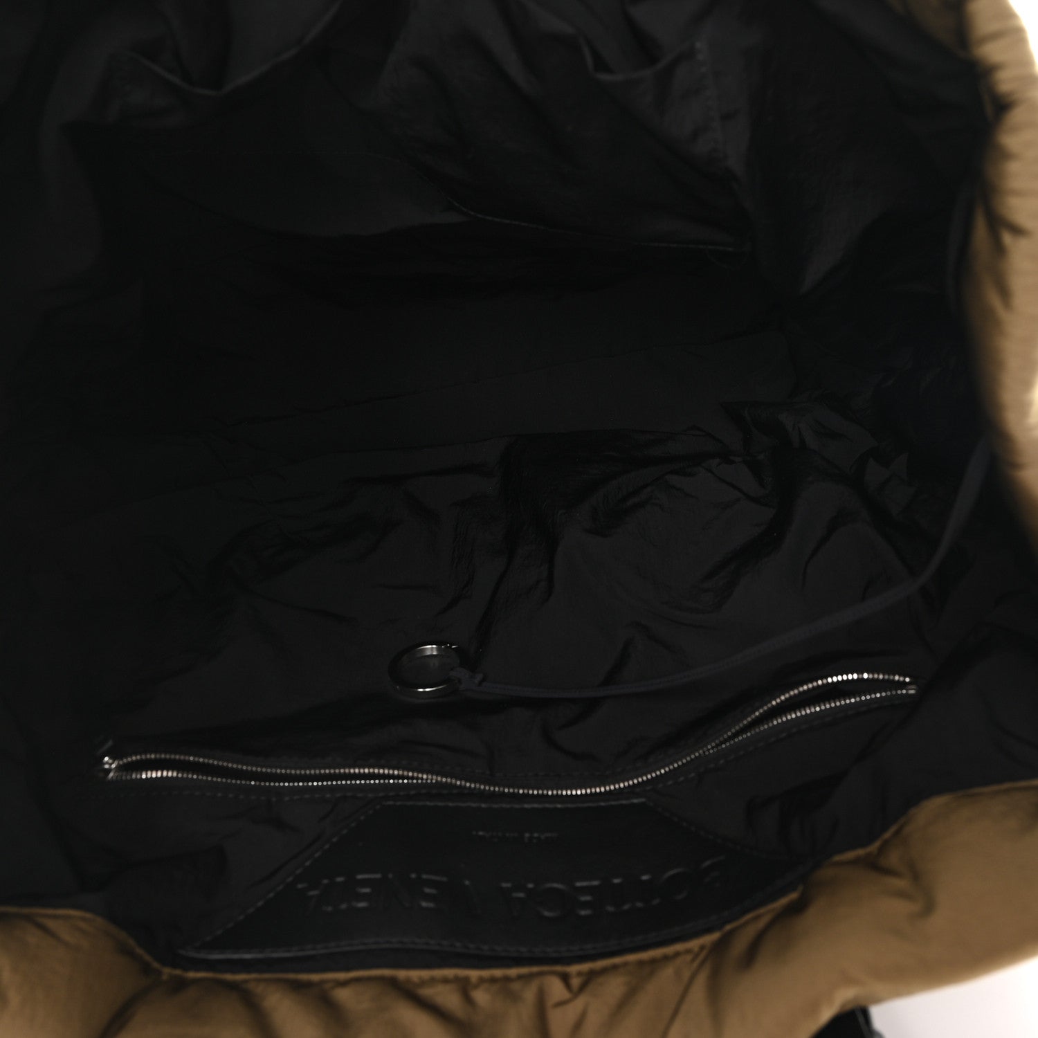 Bottega Veneta Nylon Crossroad Buckle Tote Mud 5 of 11