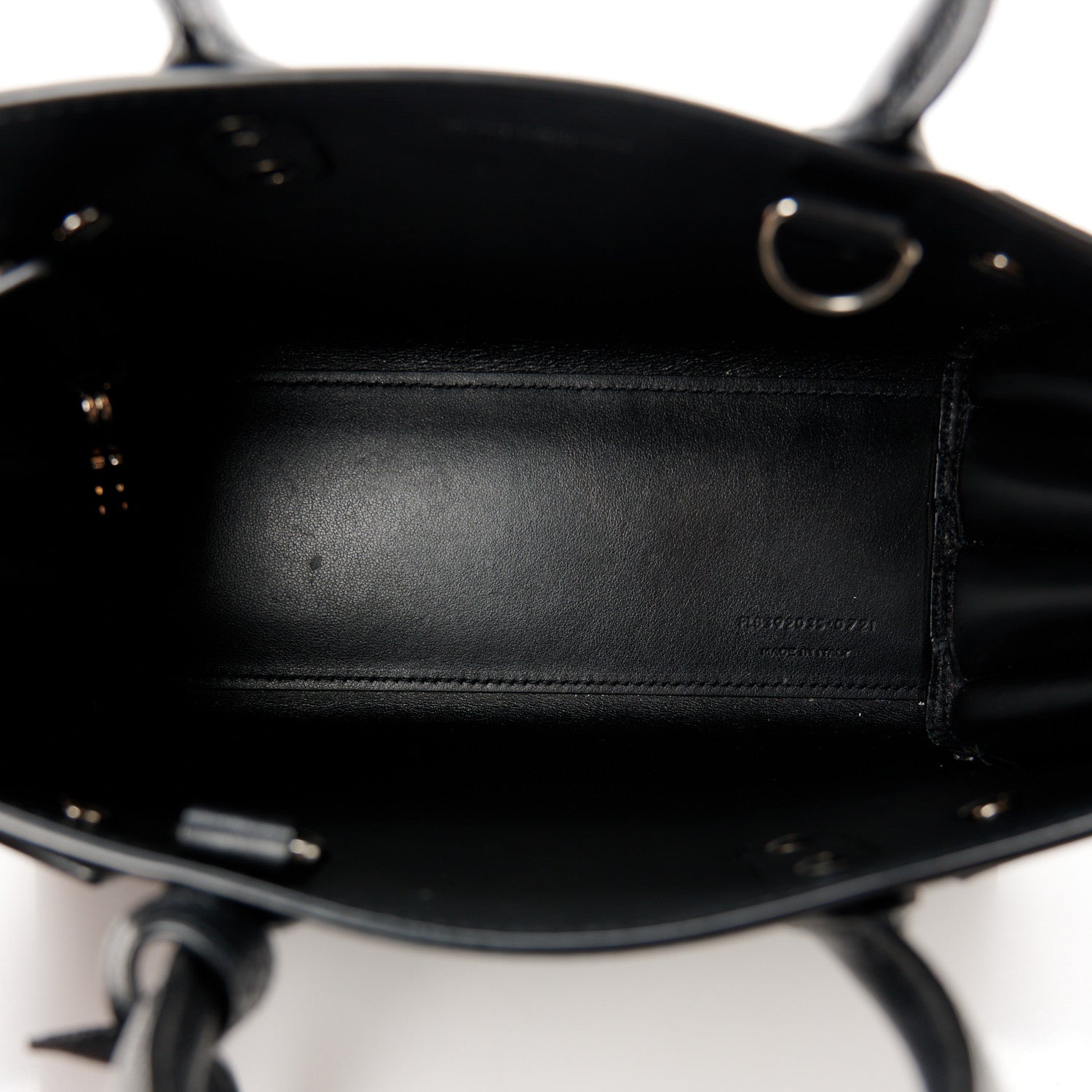 Saint Laurent Grain de Poudre Nano Sac De Jour Black 5 of 12