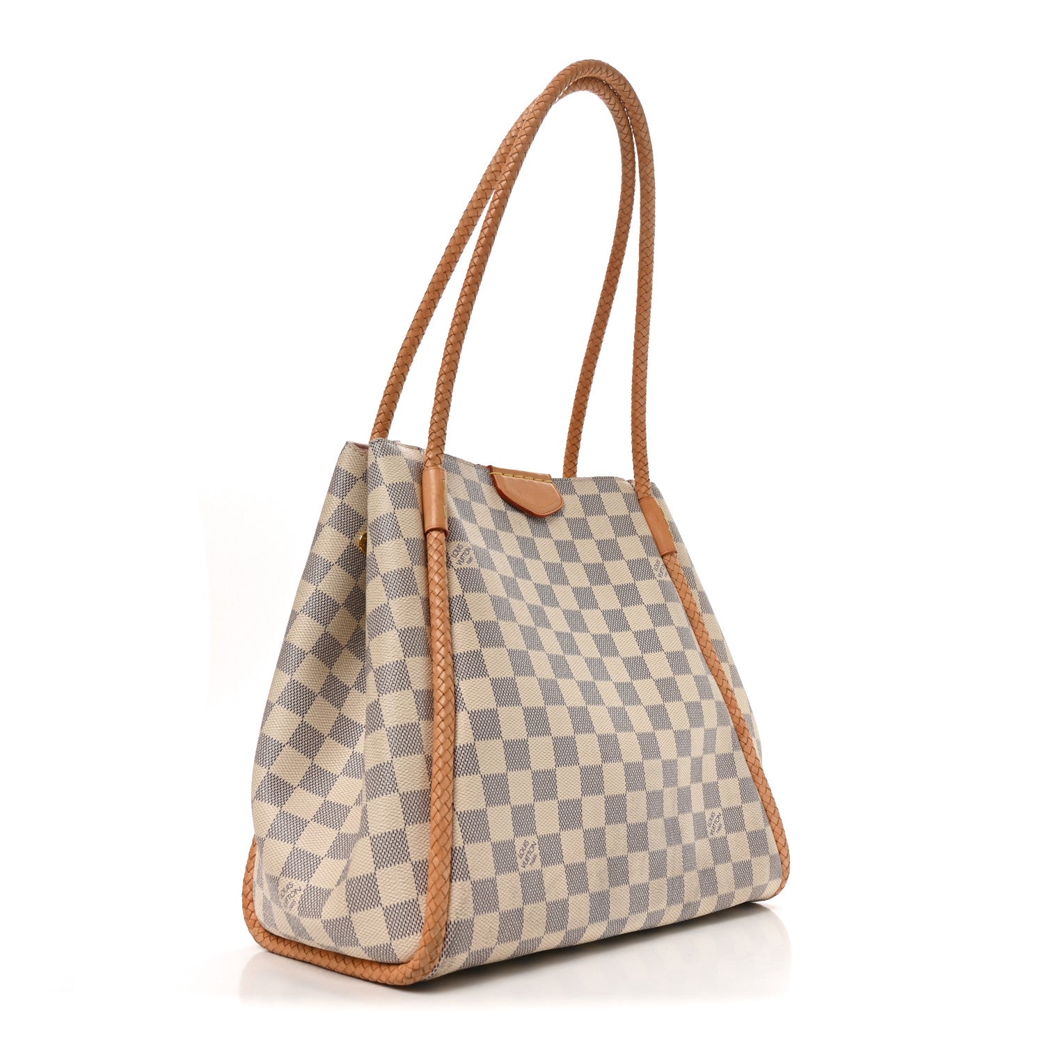 Louis Vuitton Damier Azur Propriano Rose Ballerine 3 of 9