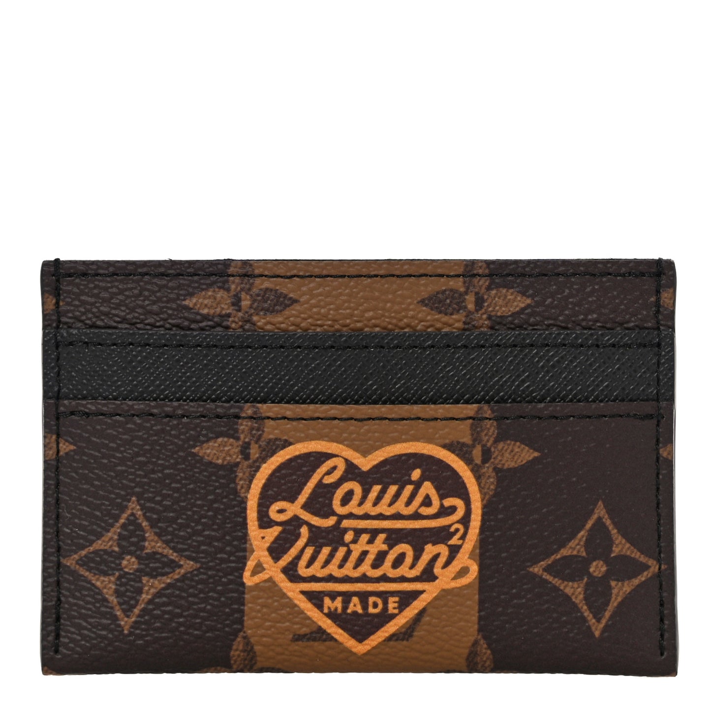 X NIGO Reverse Monogram Double Card Holder