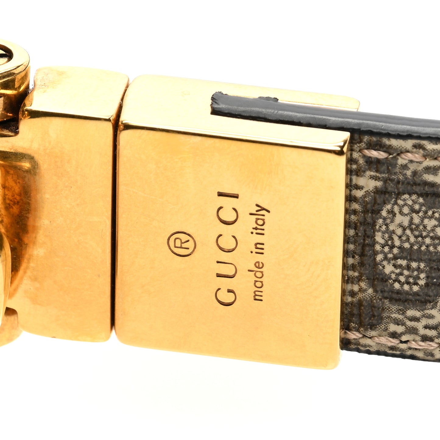 Calfskin GG Supreme Monogram Double G Reversible 20mm Belt 90 36 Beige New 90/36 Beige Ebony Black
