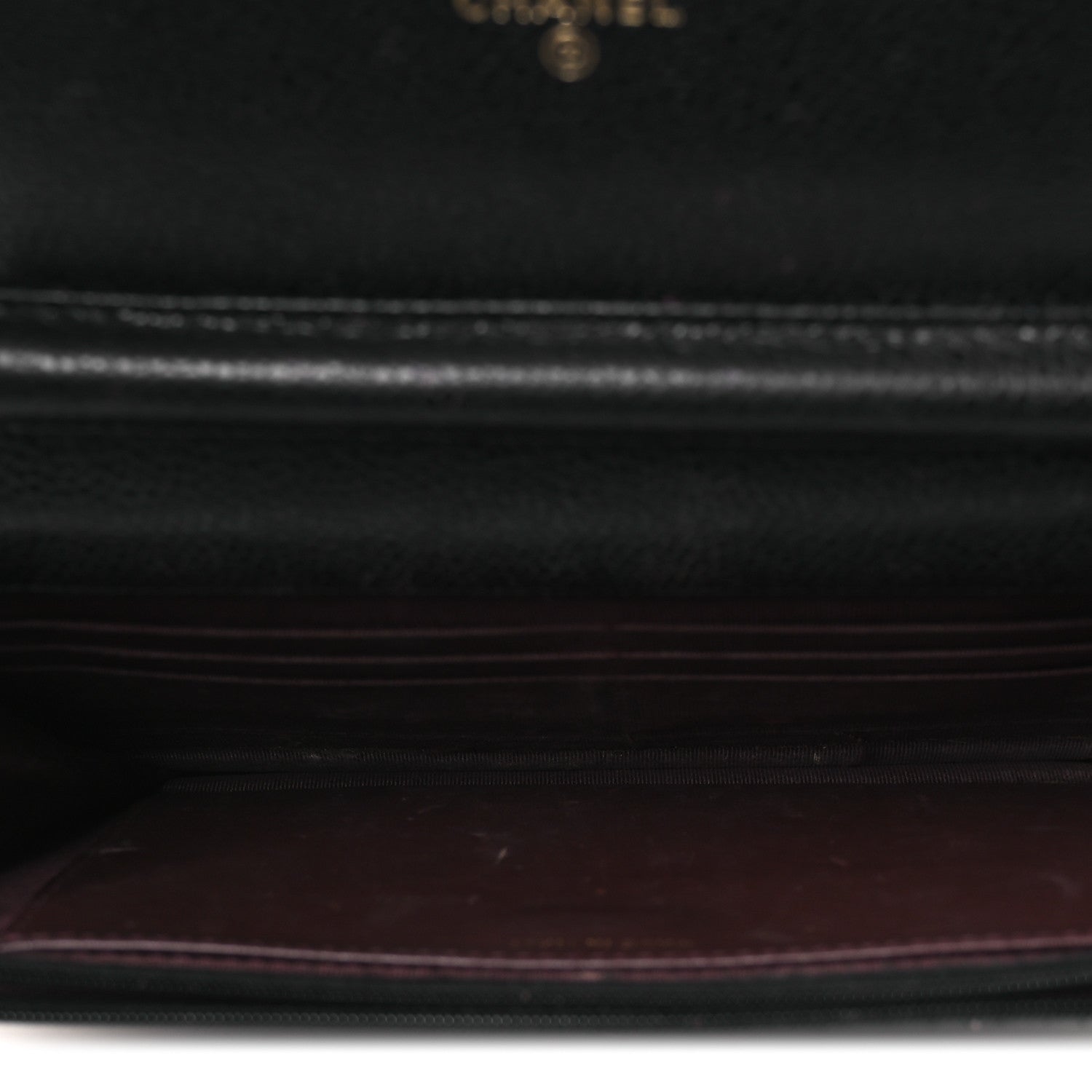 Chanel Caviar Quilted Wallet on Chain WOC Black 5 of 17