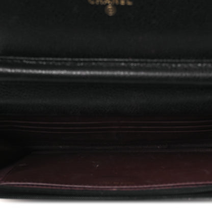 Chanel Caviar Quilted Wallet on Chain WOC Black 5 of 17