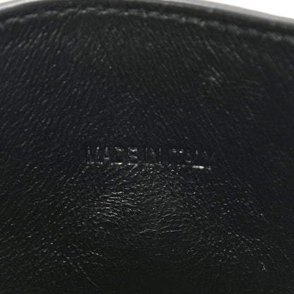 Balenciaga Shiny Calfskin Snakeskin Embossed Hourglass Top Handle Bag XS Gold Black 7 of 12