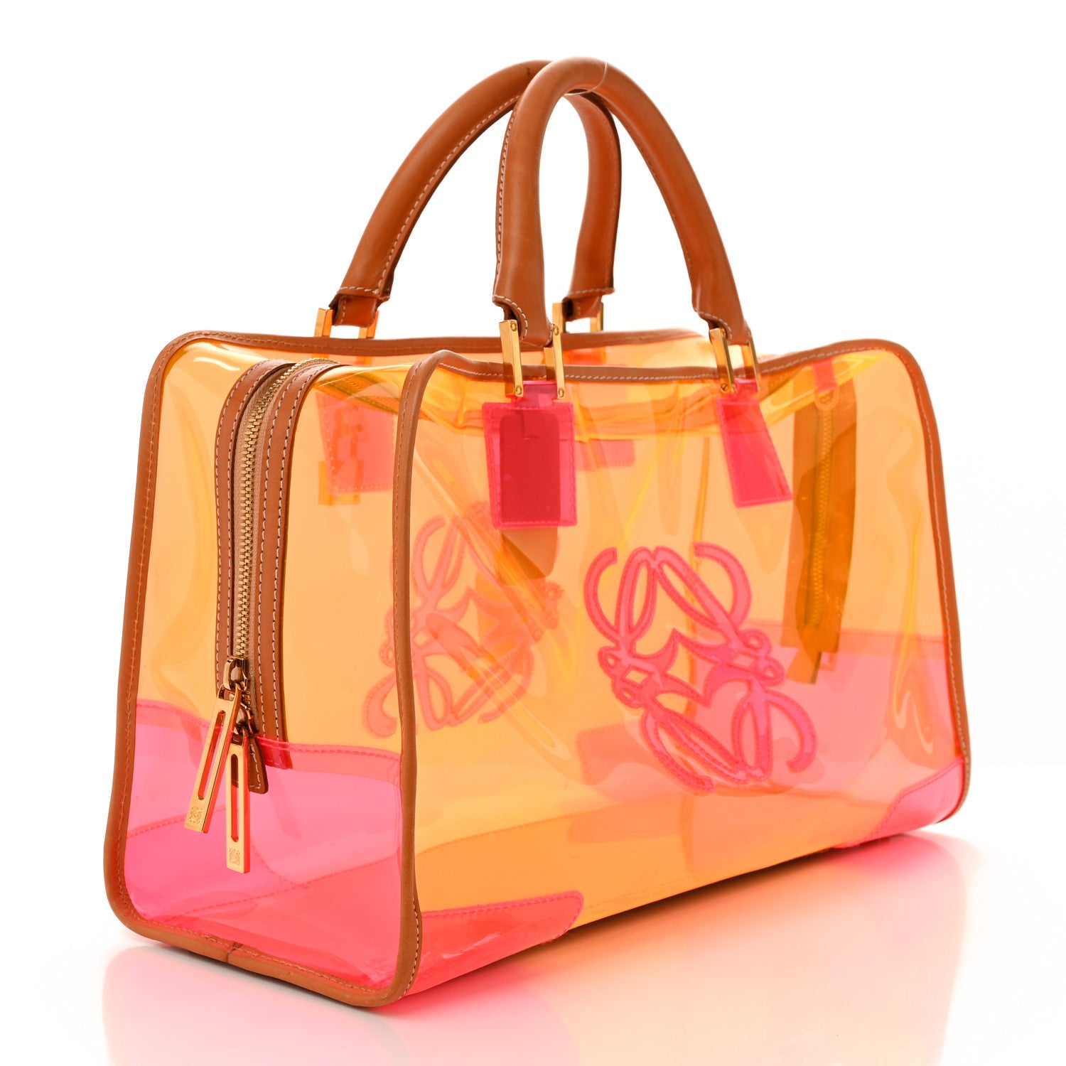 Loewe PVC Amazona 36 Orange Yellow Multicolor 4 of 12