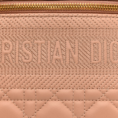 Christian Dior Lambskin Cannage Small Diortravel Vanity Case Rose Des Vents 7 of 10