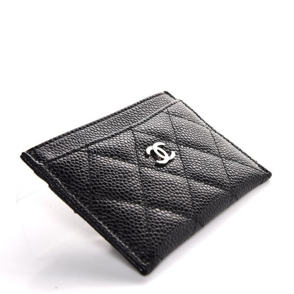 Chanel Caviar Quilted Card Holder Black 3 of 9