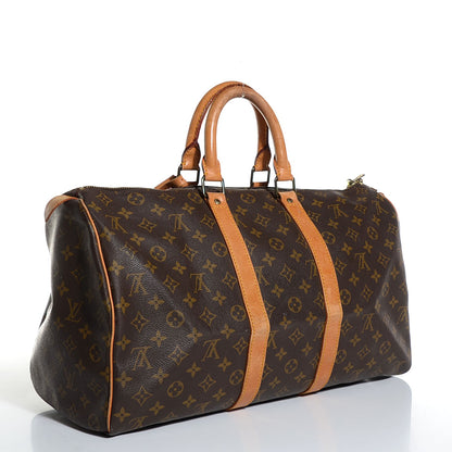 Louis Vuitton Monogram Keepall 45 3 of 10