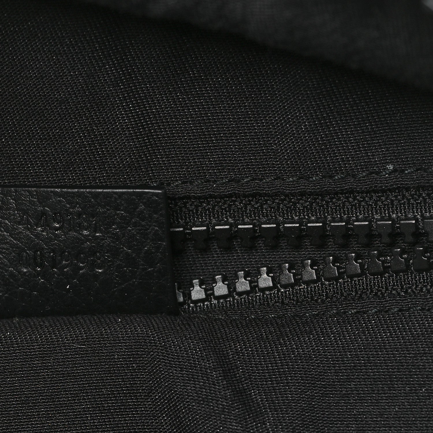 Gucci Nylon Monogram Slim Backpack Black 7 of 12
