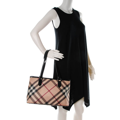 Burberry Supernova Check Regent Tote Black 2 of 9