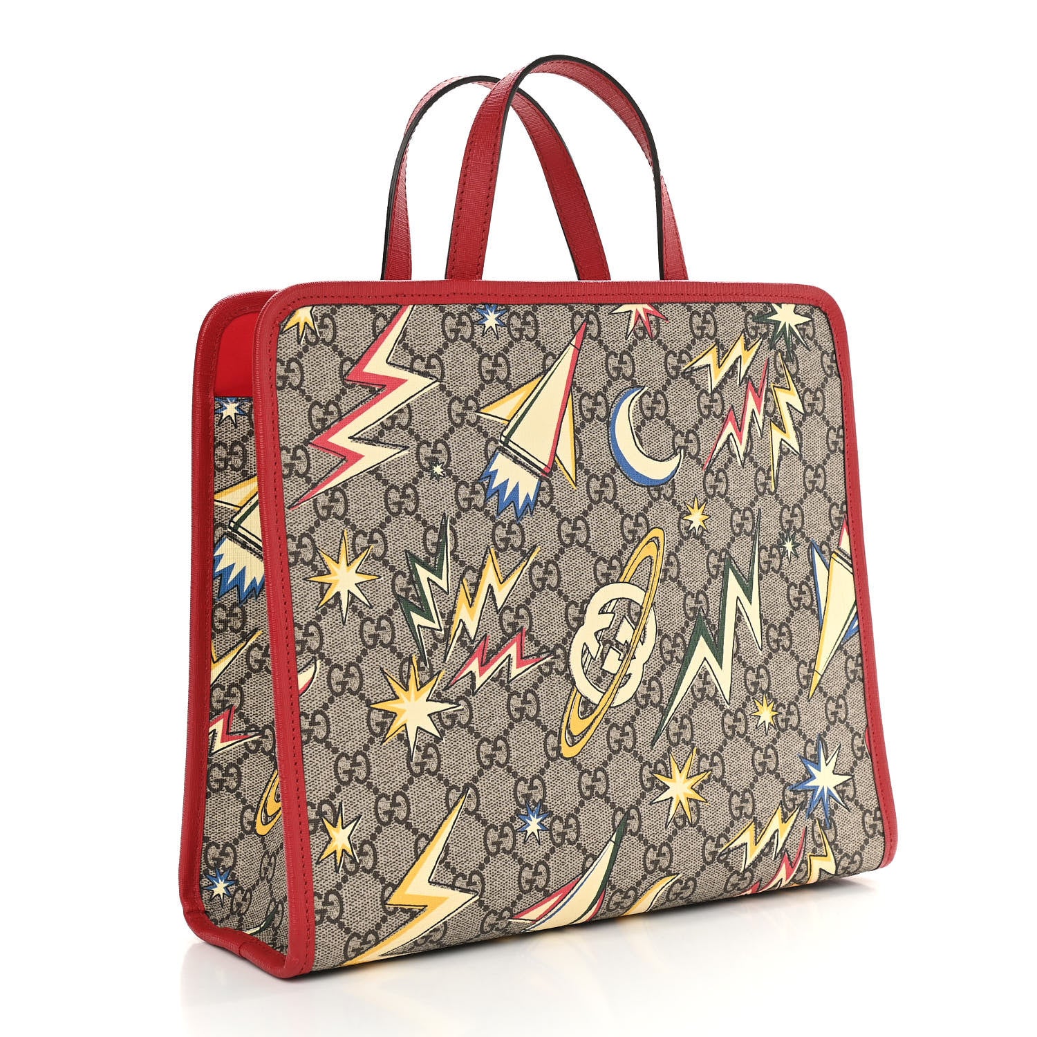 Gucci GG Supreme Monogram Space Childrens Tote 3 of 15