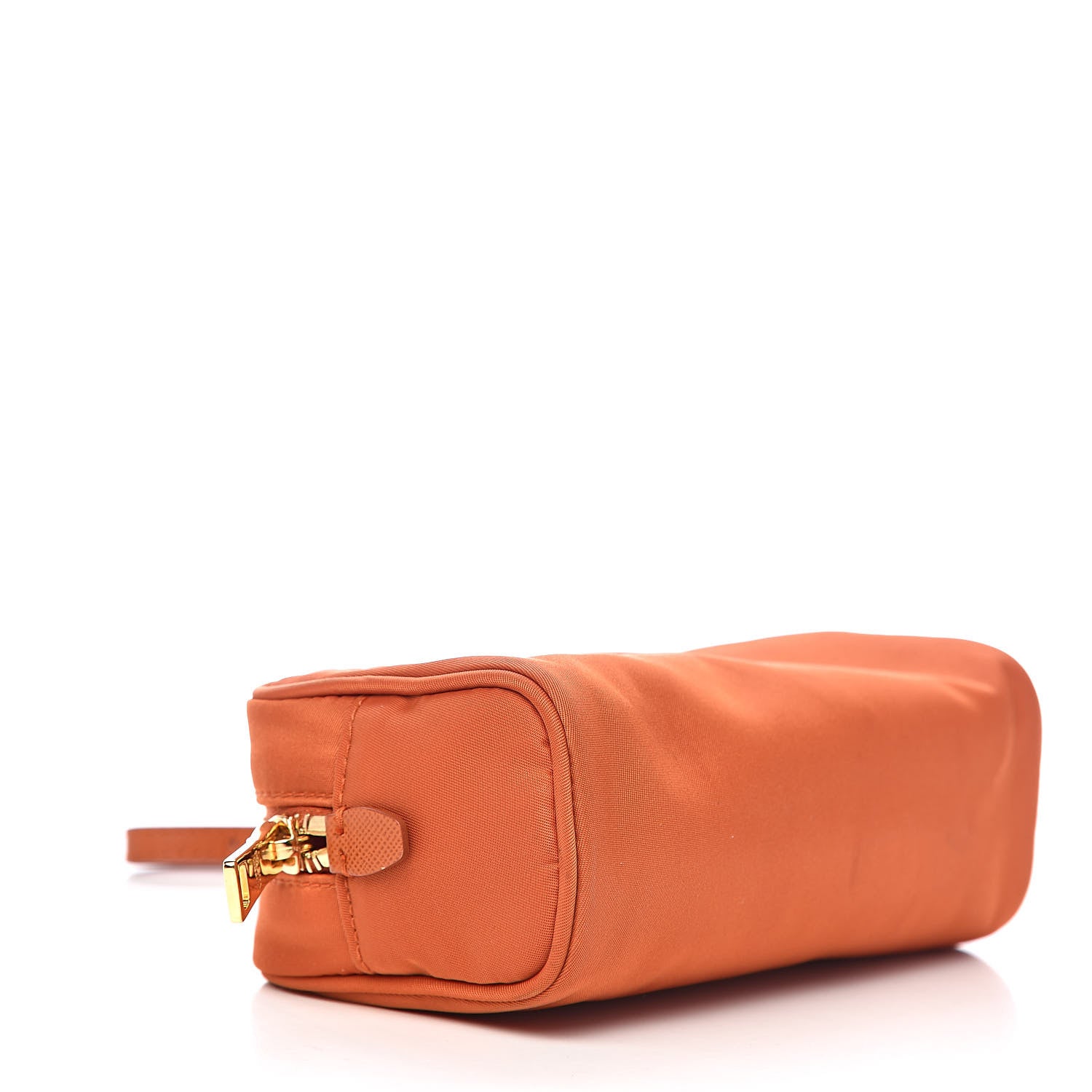Prada Nylon Vela Wristlet Papaya 4 of 10