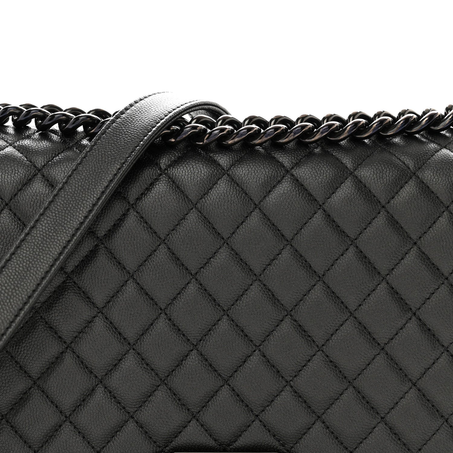 Chanel Caviar Quilted New Medium Boy Flap So Black 8 of 11