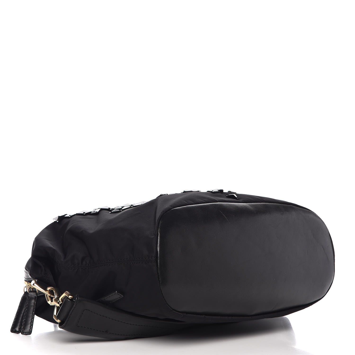 Givenchy Nylon Studded Medium Nightingale Bag Black 5 of 9