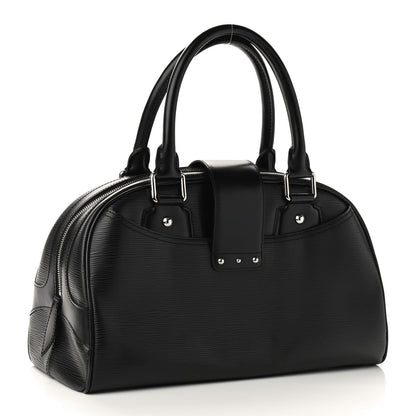 Louis Vuitton Epi Bowling Montaigne GM Black 3 of 8