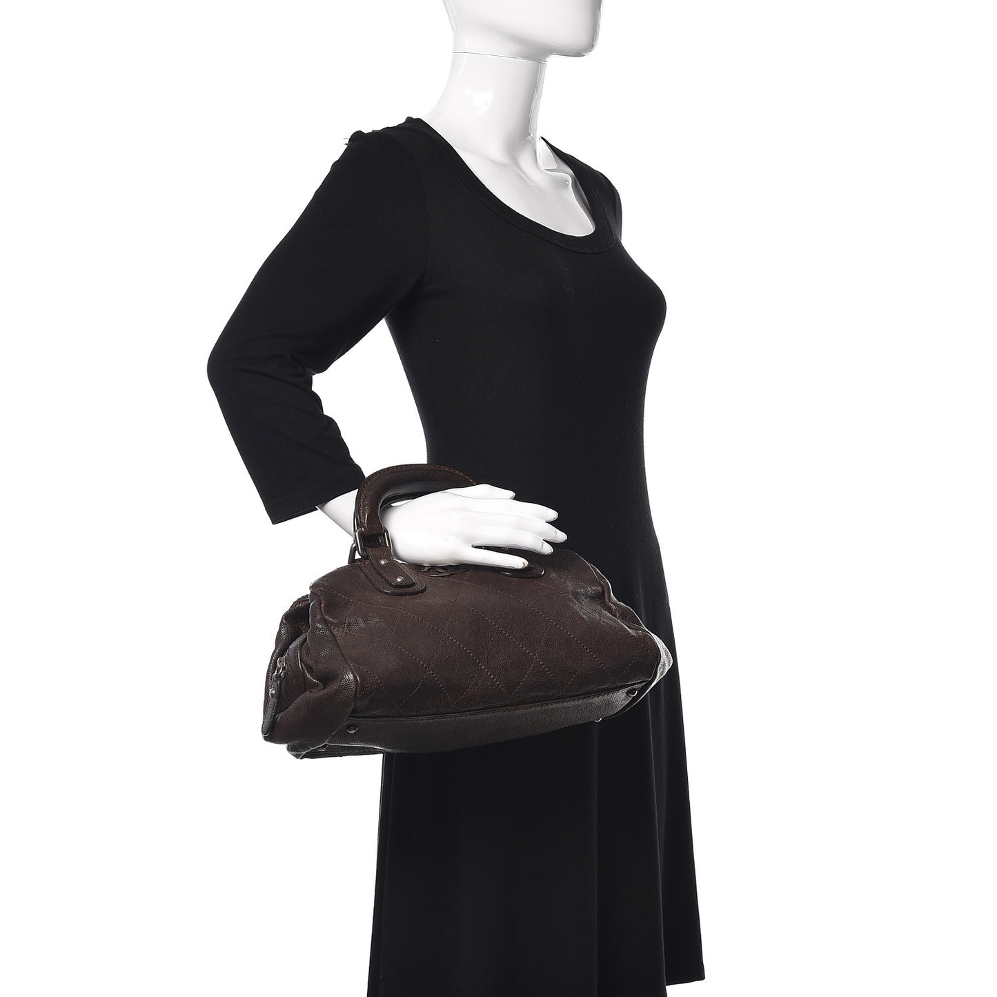 Caviar Small Outdoor Ligne Doctor Bag Brown
